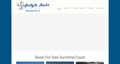 Desktop Screenshot of lifestyleboats.com.au